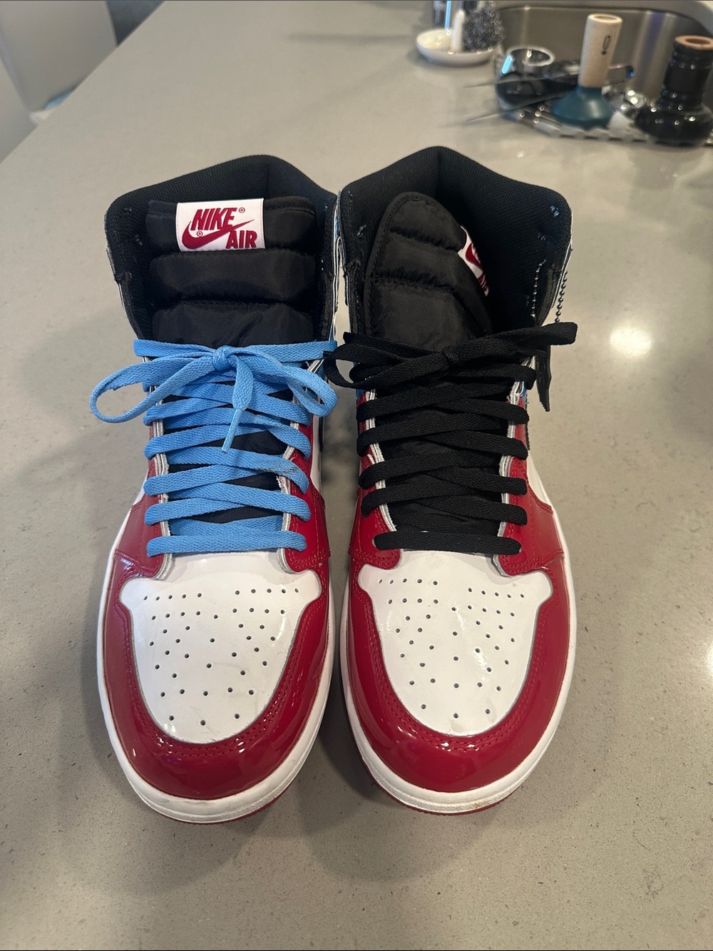Nike “Fear of God” Air Jordan 1 High Top Sneakers - Picture 2 of 6